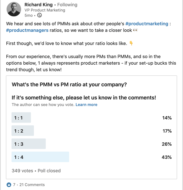 linkedin poll