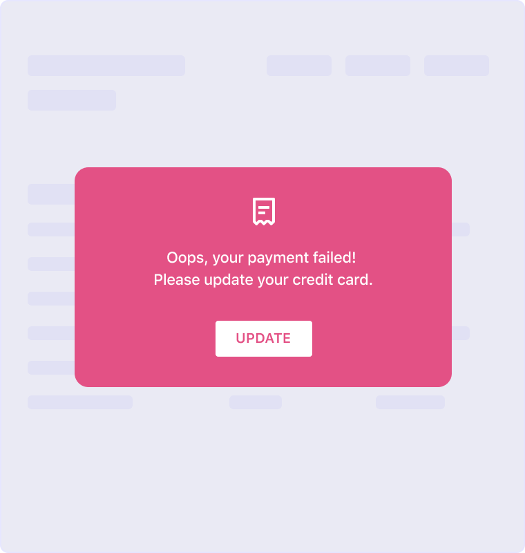Format in-app reminders and paywalls